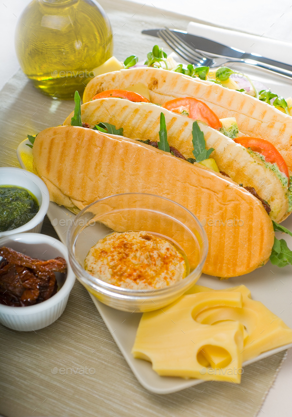 assorted panini sandwich Stock Photo by keko64 PhotoDune